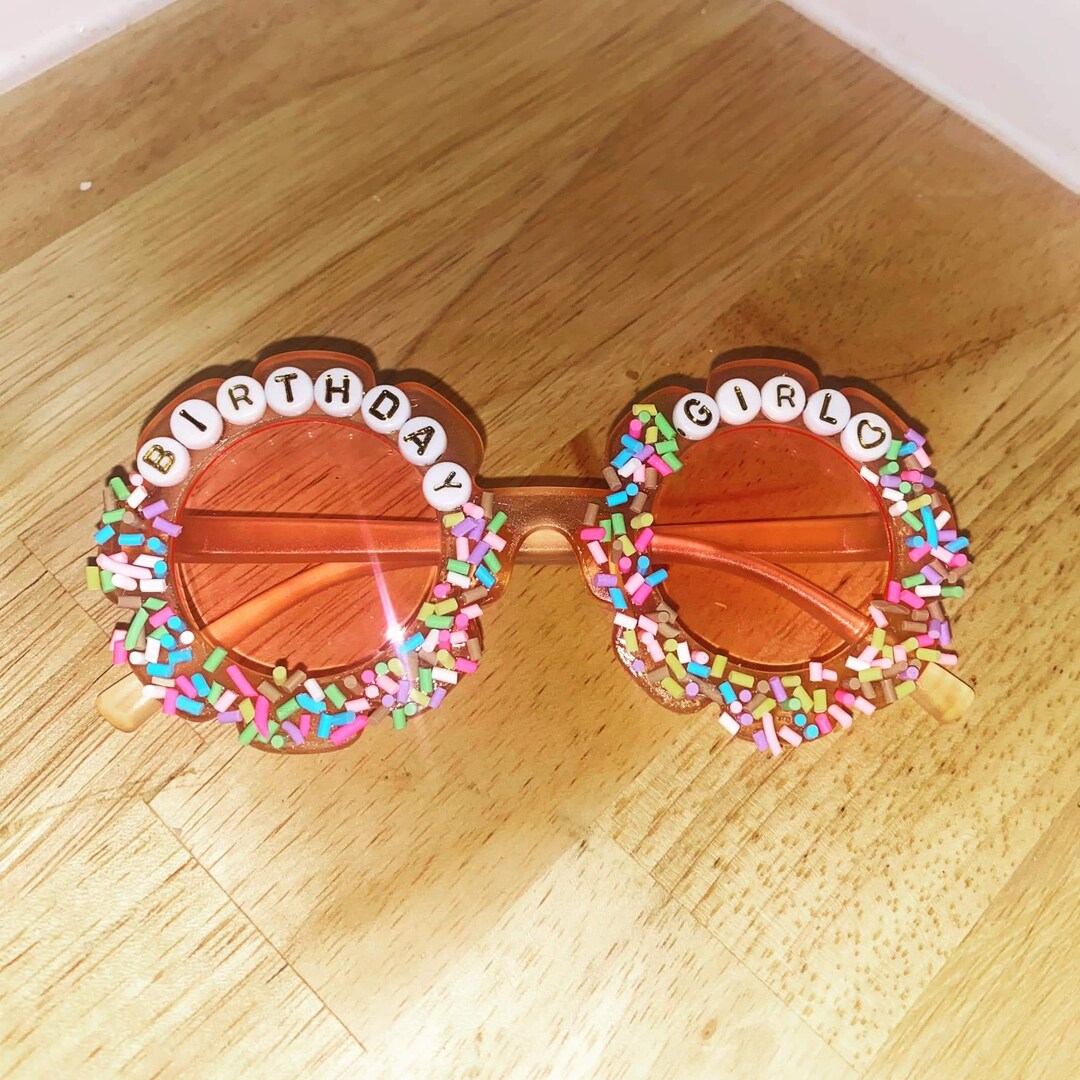 Personalized Child Birthday Sunglasses Etsy