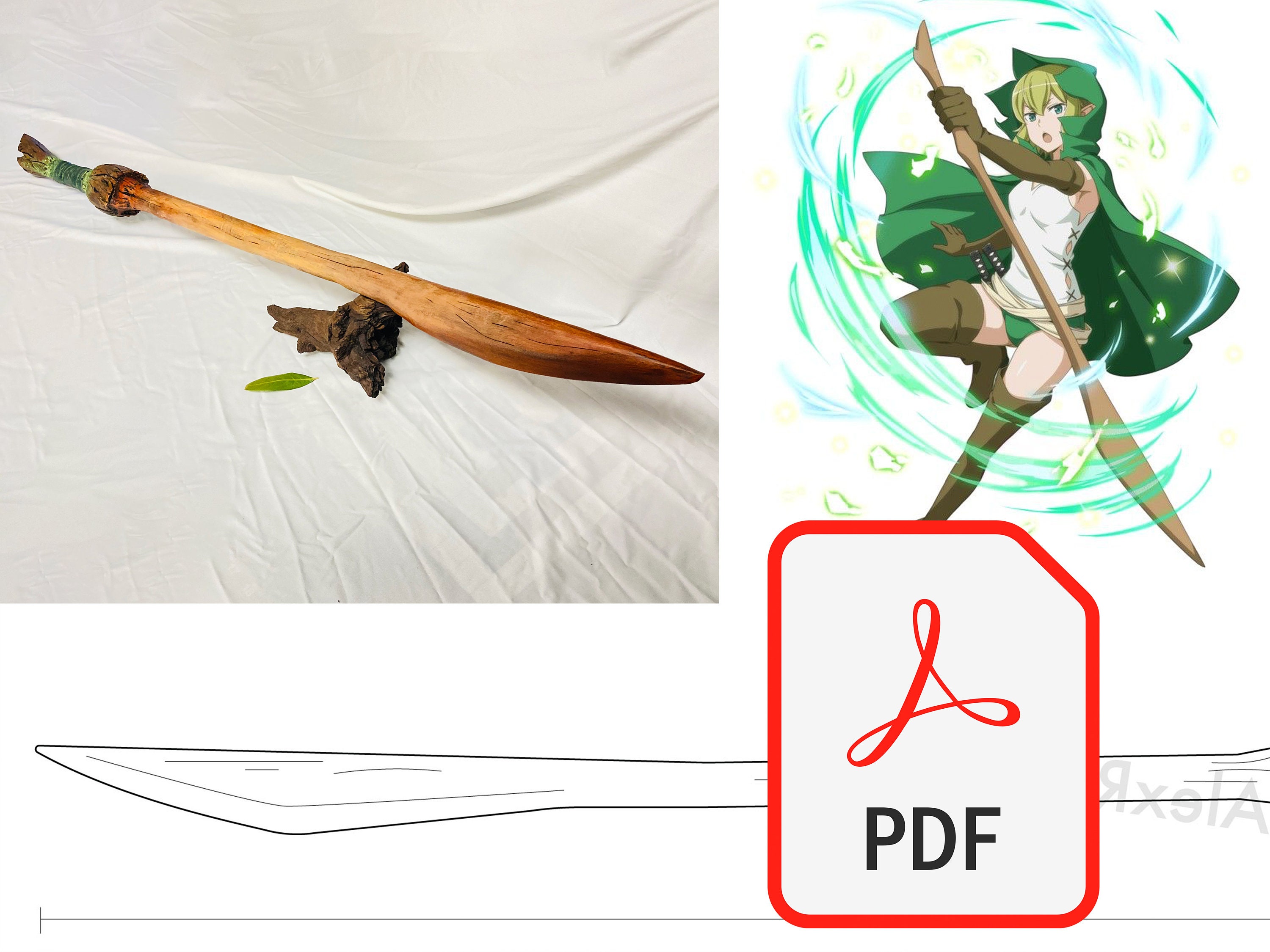 Danmachi Ryuu Lion Sword Alvs Lumina Side Profile (is It