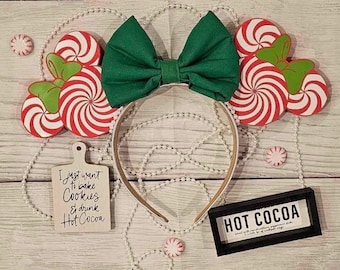 Peppermint Swirls Ears