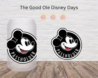 OG Passholder Libby Glass Cup, Bamboo Lid & Straw