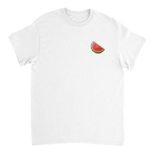 Palästina Bedrucktes T-Shirt für Erwachsene | Palästina | Wassermelone | T-Shirt | Unisex | Herren | Damen | Grafik
