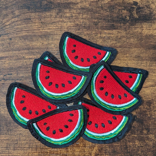 Embroidered Watermelon Patch - Palestine