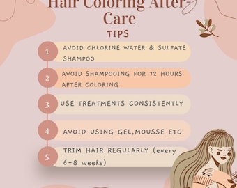 Hair care tips