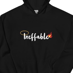 Unisex Hoodie ineffable good omens crowley David tennant