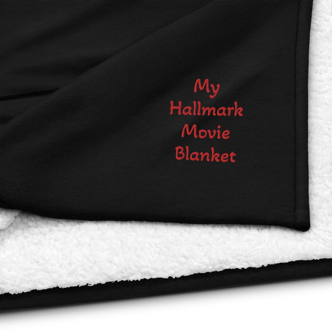 My Hallmark Movie Blanket Cozy Premium Sherpa Blanket Etsy