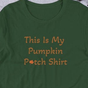 Pumpkin Patch Shirt: Funny Autumn Graphic Tee