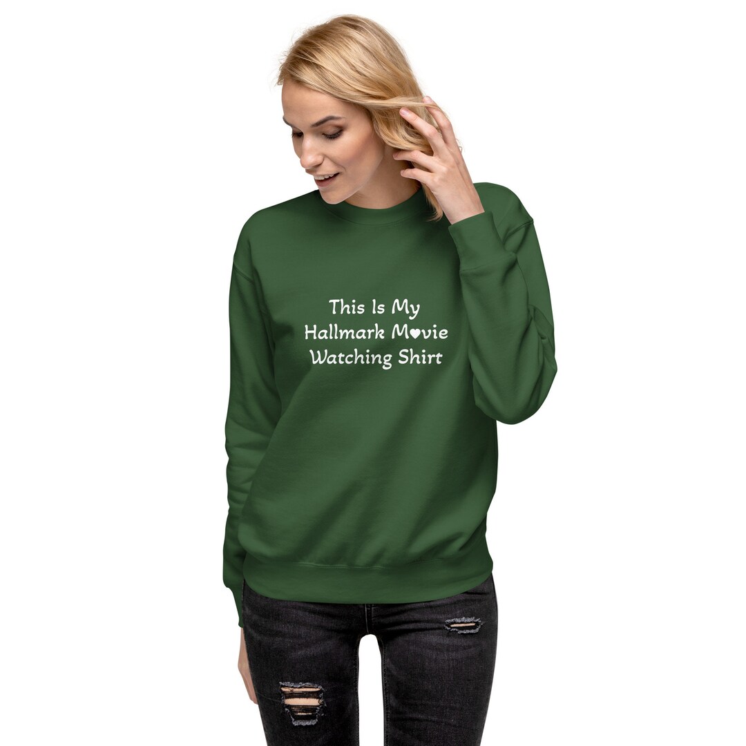 Hallmark Movie Watching Sweatshirt, Romcom, Hallmark Season, Funny Hallmark  Gifts, Teacher Teachers, Tshirts Tee T-shirts Unisex