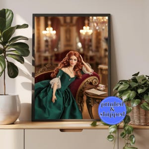 Elegant Doll Art Posters for Home Decor, Whimsical Wall Art, Vintage Aesthetic Prints, Gift for Doll Collectors, Unique Room Decoration