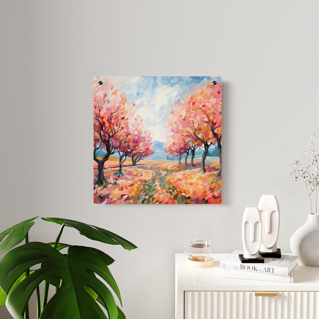 Autumn Palette Acrylic Wall Art Prints Etsy