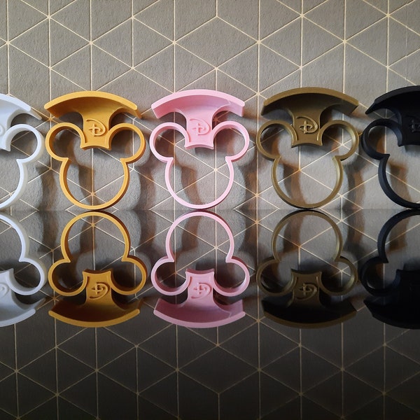 Support mural Disney Ears Deluxe - Présentoir Mickey Mouse Design Disneyland