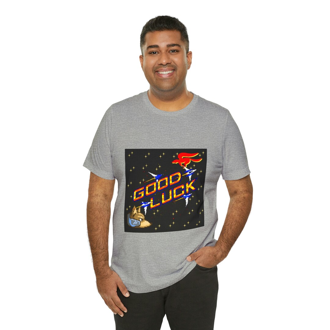 Star Fox Good Luck Unisex Jersey Short Sleeve Tee Etsy
