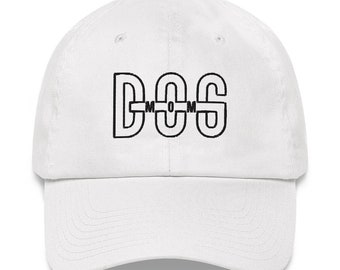 Minimalist Dog Mom Baseball Hat, Dog Mom Dat Hat, Embroidered Dog Mom Hat, Cute Gift for Dog Moms, Christmas Gift for Dog Moms, Dog Mom Cap