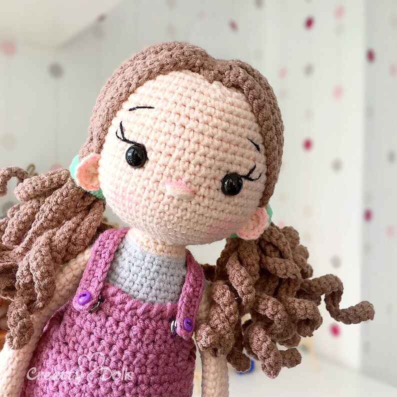 Eva Doll / Amigurumi Doll Crochet Pattern PDF English Tutorial Etsy