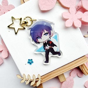 Persona 3 Reload Makoto Yuki Protagonist Keychain