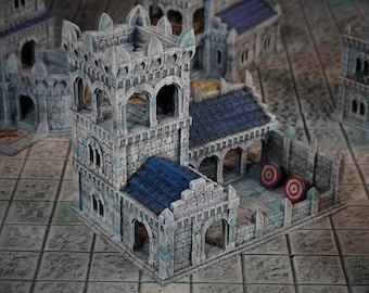 Archery Kingdom of Tor Ithilas Conquest Creations Middle Earth Tabletop Terrain MESBG DnD