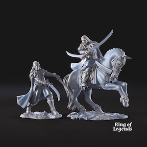 Wölfbane Lord mtd & ft. | Fellmount Reavers | Ring Of Legends Davale Games 28mm MESBG Miniature