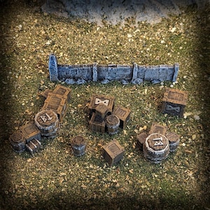 Kingdom of Durak Deep Scatter Terrain Conquest Creations Middle Earth Tabletop Terrain