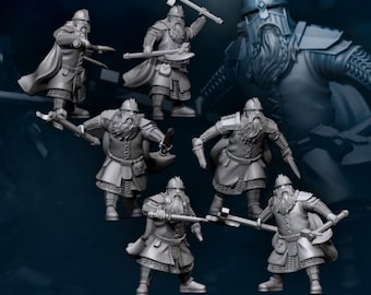 Nano guardia metallica Kalak | Nani Kalak | Davale Games | Miniature fantasy (28 mm) Il Signore degli Anelli da tavolo