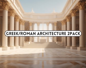 Griechisches Rom Architektur Digitaler Hintergrund, Digitaler Hintergrund, Hintergrund für Fotografen, Photoshop Hintergründe, Kulissenüberlagerungen