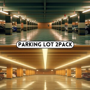 Underground Parking Lot Digital Backdrops, Photoshop Texture Overlays, Maternity Digital Backdrop Overlays