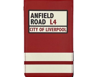 Liverpool (Anfield) Golf Scorecard Holder / Yardage Book