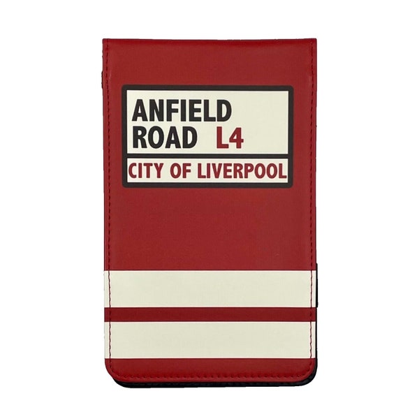 Liverpool (Anfield) Golf Scorecard Holder / Yardage Book