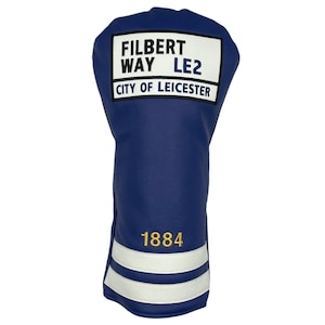 Headcover voor Leicester Filbert Way golfdriver