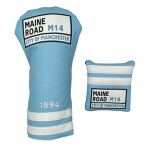 Man City Maine Road Driver & Mallet Headcover-bundel