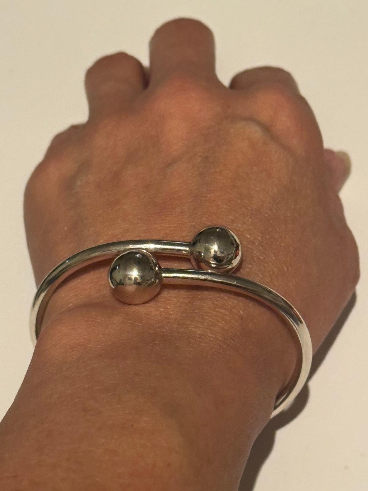 ヴィンテージ ATI メキシコ 925 スターリングシルバー ヒンジ付き