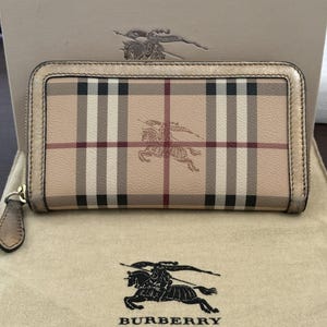 Burberry Nova Check Wallet - Etsy
