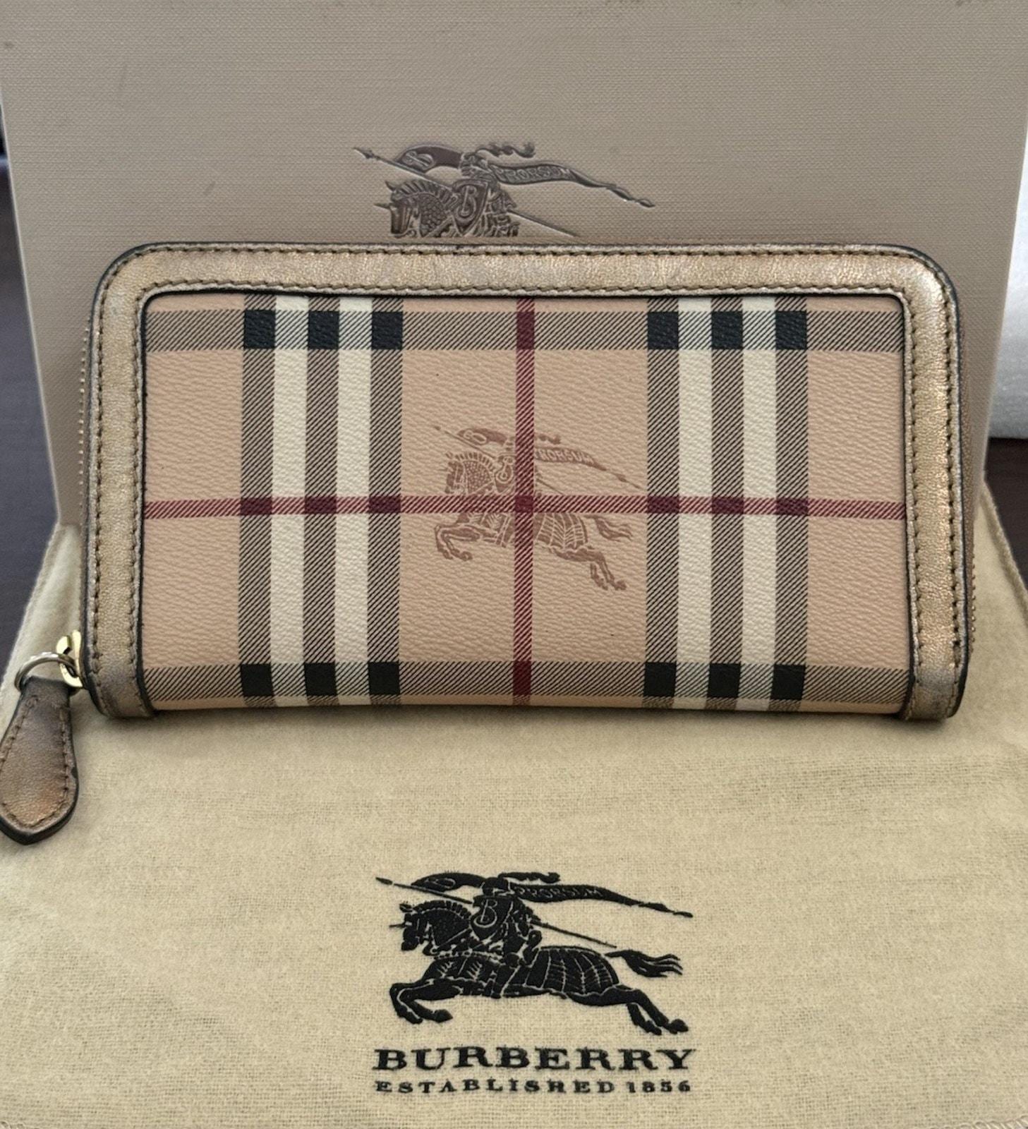 Burberry Nova Check Wallet - Etsy