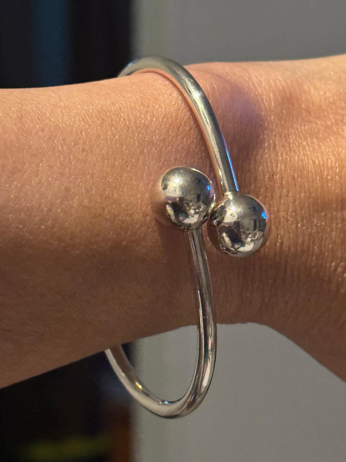 ヴィンテージ ATI メキシコ 925 スターリングシルバー ヒンジ付き