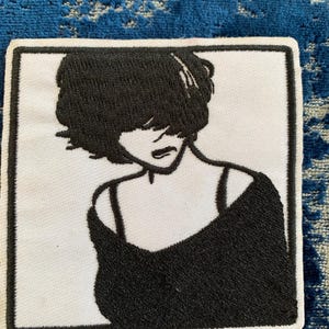 80s Patch - Embroidered Accessory for Clothing, Bags, and More Iron on or sew it on punk rock, rockabilly, 90’s patch