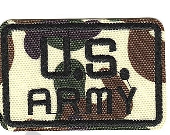 Army Patch,  Military Camo badge Iron on Patch Appliqué for Backpacks or Clothing plus much more