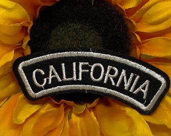 California State Patch, California Patch, CAL Patch, Embroidery Patch, Iron On Patches, Sew on Patches