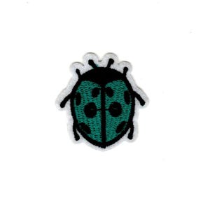 Beattle Green, June bug, Iron On Patch, Sew On Patch, Beattle Accessory for Jean Clothing and Bags DIY MOTIF, Applique, Embroidery, Badge