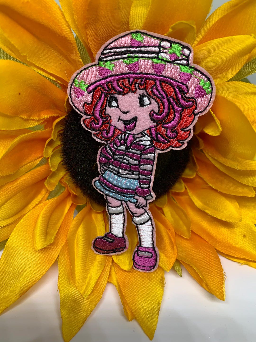Strawberry Shortcake Doll, Vintage Inspired Patch, Girl Patch ...