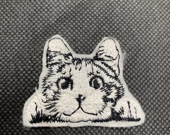 Cat Patch, Embroidered Cats Iron on Patch Bag Patch Hat Patch, Cats Patch, Miniature Animal Patches Clothing Accessories for Cat Mom