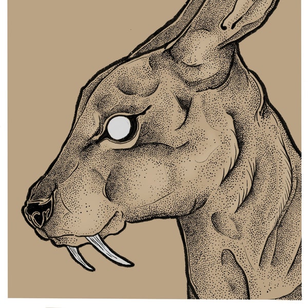 Musk deer - Digital Print