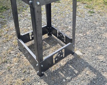 Industrial style stool