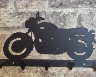 Classic motorcycle style keyhook