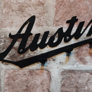 Sleutelhanger met Austin-autologo