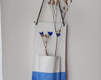 Jarrón de pared para flores secas