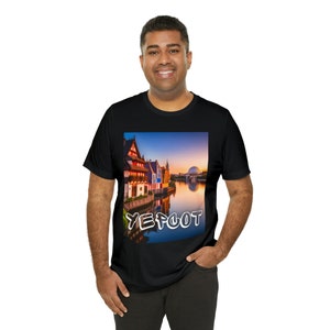 Disney Inspired Yes to Epcot &quot;YEPCOT&quot; Unisex Jersey Short Sleeve Tee