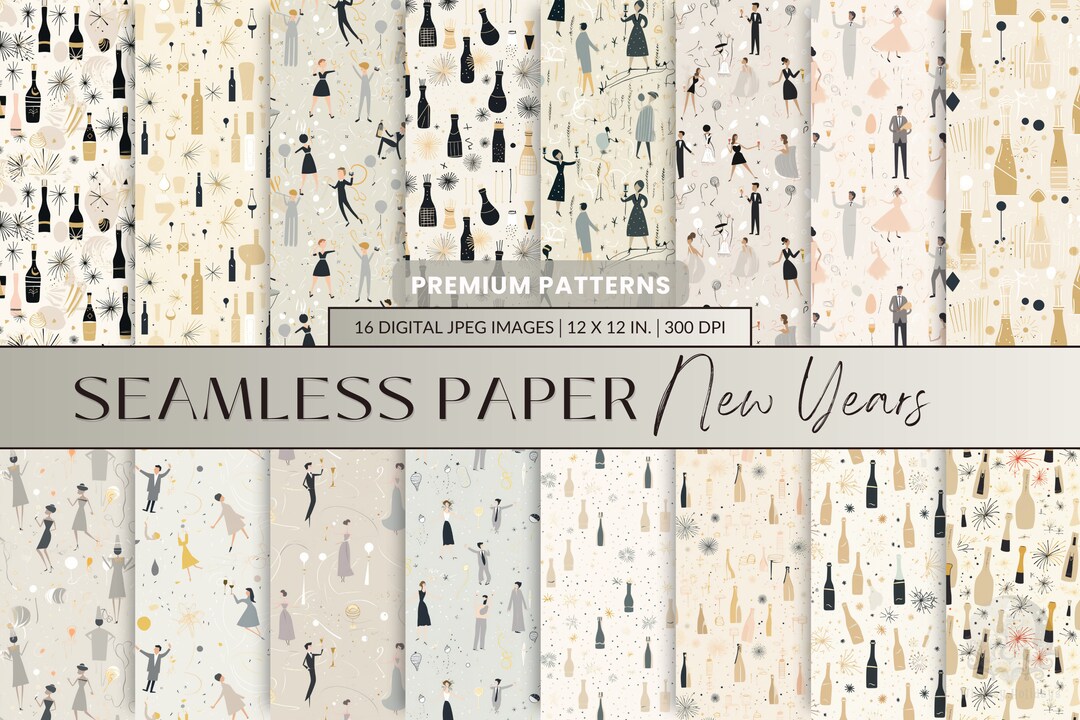 Ring in the New Year With Champagne & Dancing - Whimsical Digital ...