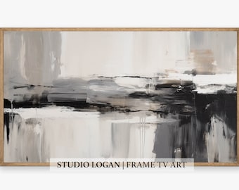 Samsung Frame TV Digital Art Neutral Abstrakt Moderne Digital Art für Frame TV