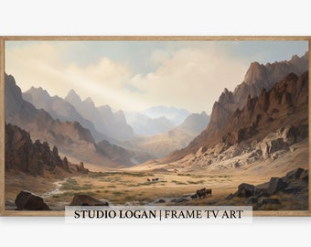 Samsung Frame TV Art Digital Artwork American West Landschaftsmalerei für Frame TV Digital Download Artwork