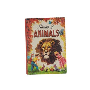 Stories of Animals by Virginia Parkinson – Vintage Children’s Story Time Treasury Book with Animal Tales, Read-Aloud or Early Reader