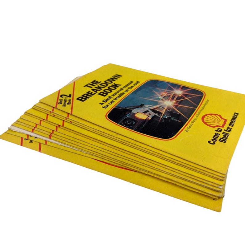 Vintage Shell “come to Shell for Answers” Booklets – Lot of 15 ...