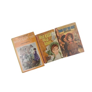 What Katy Did Trilogy von Susan Coolidge - einzeln erhältlich (1960er - 70er Jahre)
